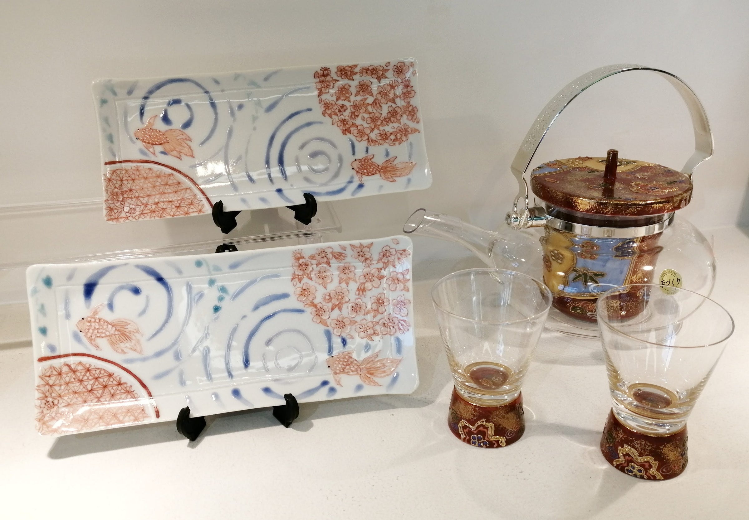 九谷焼 招き猫 金彩トラねこ | 九谷巴公式ネットショップ